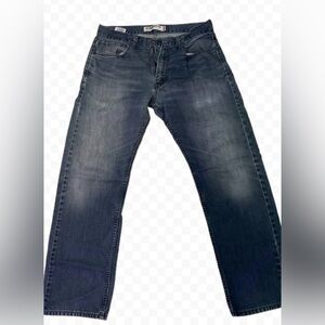 Men’s Levi’s Straight Fit 5 Pocket Blue Jeans Size 33 x 30